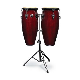 LP LP - LPA646-DW - Aspire 10/11 Set Oak Dark Walnut Black Double Stand