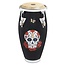 LP - LPM198-KP - Karl Perazzo 4 1/2" Mini Conga Sugar Skull Chrome