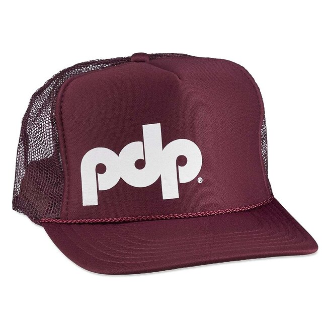 PDP - PR10HATPDP1 - Logo Trucker Hat, Burgundy