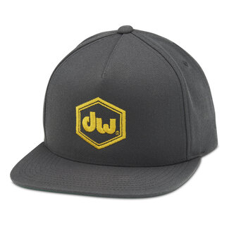 DW DW - PR10HATSH - Hex Logo Hat, Snapback, Charcoal