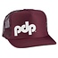 PDP - PR10HATPDP1 - Logo Trucker Hat, Burgundy