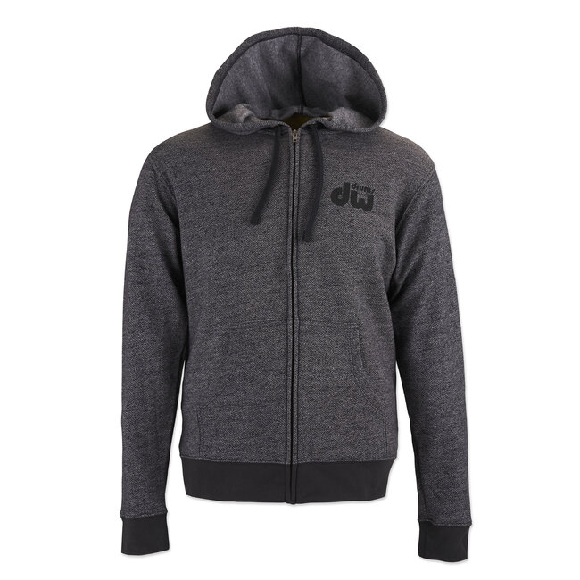 DW - PR25HOODFL-S - Flag Denim Fleece Zip Hoodie, Sm