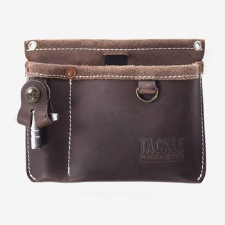 Tackle Tackle - LCGP-BR - Leather Clip on Gig Pouch - Brown