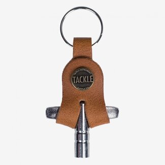 Tackle Tackle - LDKC-ST - Leather Drum Key Saddle Tan