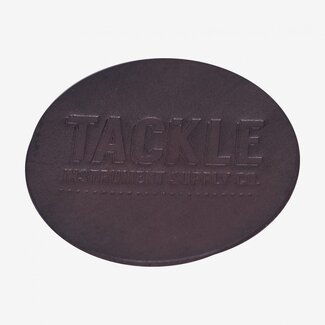 Tackle Tackle - SLBDBPBL - Small Leather Bass Drum Beater Patch - Black