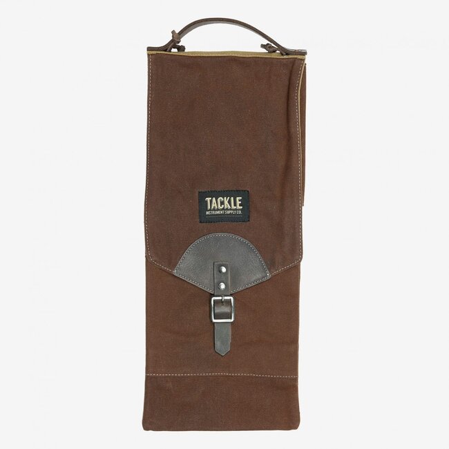 Tackle - CSB-BR - Waxed Canvas Compact Stick Case Brown
