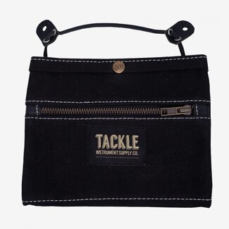 Tackle Tackle - WCGP-BL - Waxed Canvas Gig Pouch - Black