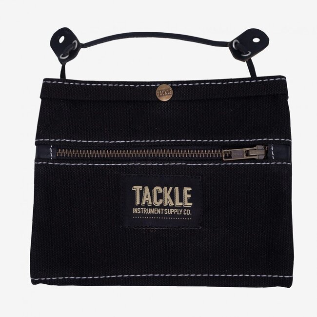 Tackle - WCGP-BL - Waxed Canvas Gig Pouch - Black