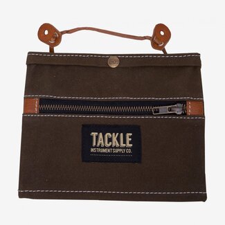 Tackle Tackle - WCGP-BR - Waxed Canvas Gig Pouch - Brown