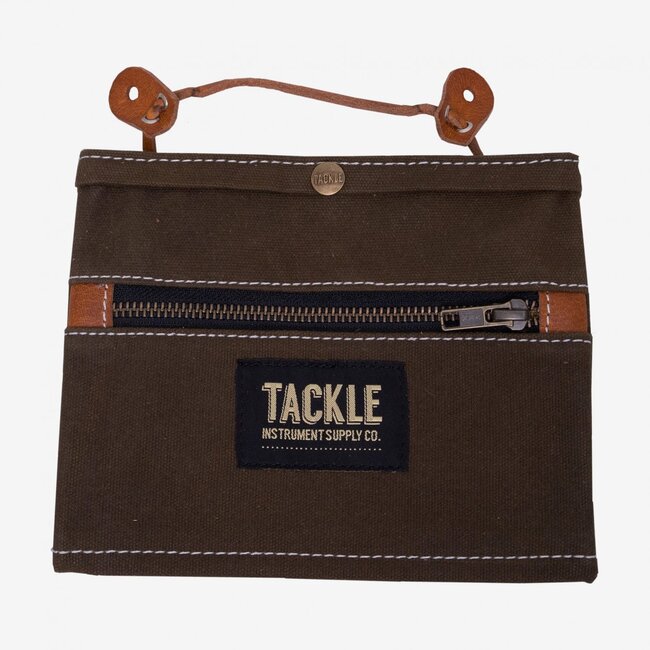 Tackle - WCGP-BR - Waxed Canvas Gig Pouch - Brown