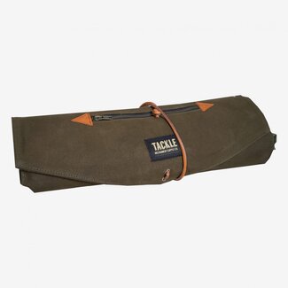 Tackle Tackle - RUSB-FG - Waxed Canvas Roll Up Stick Case Forest Green
