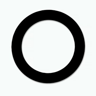 KickPort Kickport T-Ring Bass Template - Matte Black - TRGMB