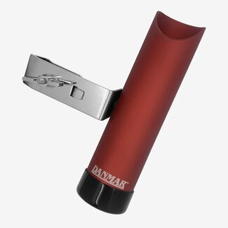 Danmar Percussion Danmar - 1027RA - Stick Holder - Clamps to any stand, holds 4 pairs - Red - Pro Drum Logo