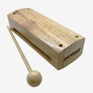 Danmar Percussion Danmar - 411A - Woodblock - Hardwood 7"