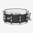 Ahead - AS614 - 6"x14" Snare Drum Black Chrome on Brass, (1mm Shell) w/Dunnett DR4 Throw-off, Fully Loaded = S-hoops, Tight Screws, Fat Cat Snares