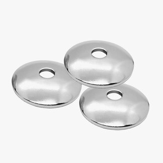 Danmar Percussion Danmar - 514-3 - 3-Pack Curved Metal Washer for Cymbal Stand