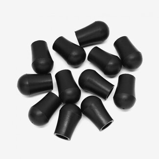 Danmar Percussion Danmar - 521-3 - 3-Pack Rubber Tips (1/2"-I.D.) For Stands, Thrones, Etc.