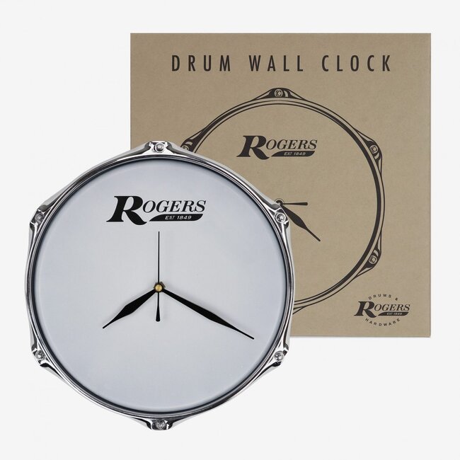 Rogers - RACLOCK - 10" Drum Clock with Wall Mount