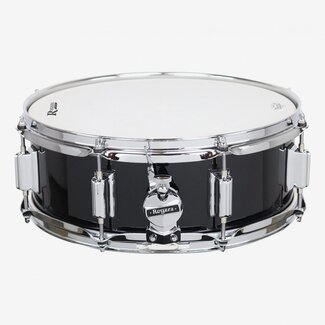 ROGERS Rogers - 24PB - Powertone 5x14 Wood Shell Snare Drum, Beavertail Lug (Piano Black)