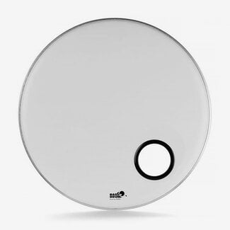 Bass Drum O's Bass Drum O's - BB-2014B - 20" Smooth White w/1- HBL4