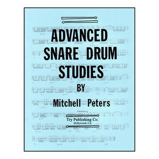 TRY Publishing Advanced Snare Drum Studies - by Mitchell Peters - TRY1065