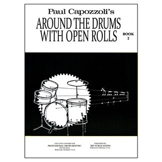 TRY Publishing Around The Drums With Open Rolls Book 2 - by Paul Capozzoli - TRY1139
