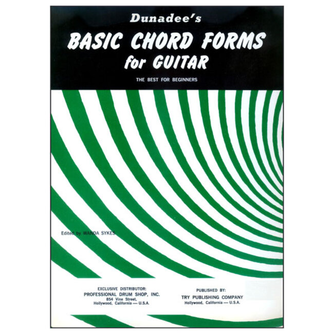 Basic Chord Forms For Guitar - by Bill Dunadee - TRY1027