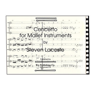 TRY Publishing Concerto For Mallets - by Steve LaCoste - TRY1050