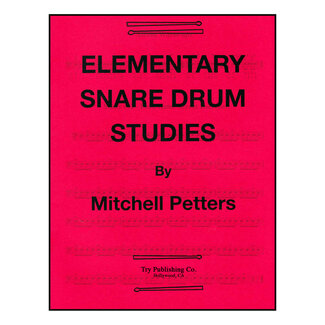 TRY Publishing Elementary Snare Drum Studies - by Mitchell Peters - TRY1063