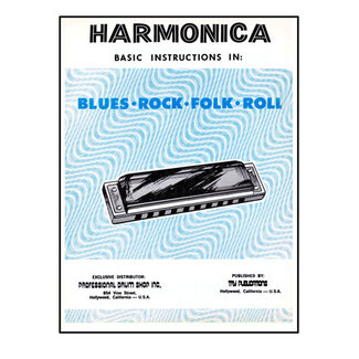TRY Publishing Harmonica Basic Instructions in Blues, Rock, Folk, Roll - by TRY - TRY1120