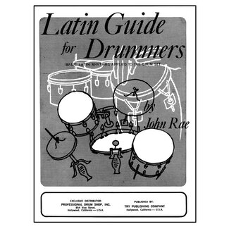 TRY Publishing Latin Guide For Drummers - by John Rae - TRY1107