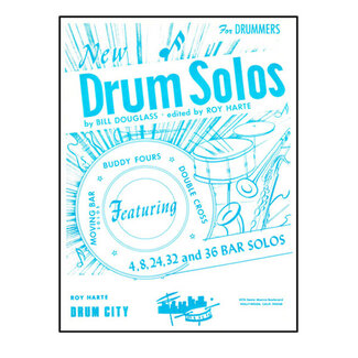 TRY Publishing New Drum Solos - by Bill Douglass - TRY1124