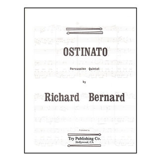TRY Publishing Ostinato - by Richard Bernard - TRY1008