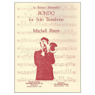 TRY Publishing Rondo For Solo Trombone - by Mitchell Peters - TRY1136