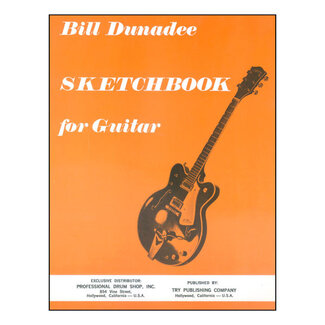 TRY Publishing Sketchbook For Guitar - by Bill Dunadee - TRY1030
