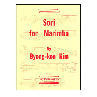 TRY Publishing Sori For Marimba - by Dr Byong-Kon Kim - TRY1046