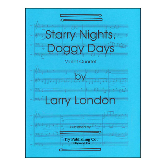 Starry Nights, Doggy Days - by Larry London - TRY1055