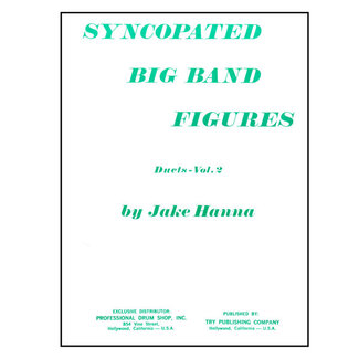 TRY Publishing Syncopated Big Band Figures Duets Volume 2 - by Jake Hanna - TRY1043