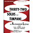 Thirty Two Solos For Timpani - by Alexander Lepak - TRY1150