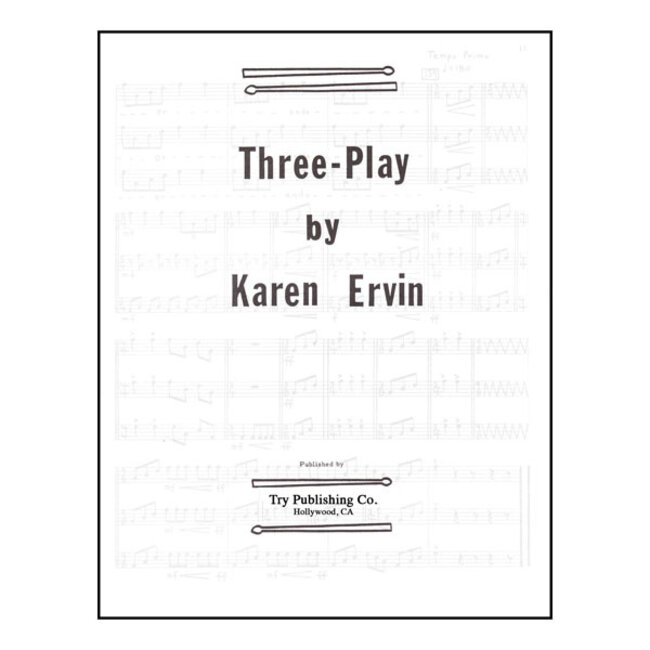 Three Play - by Karen Ervin - TRY1035