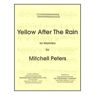 TRY Publishing Yellow After The Rain - by Mitchell Peters - TRY1082