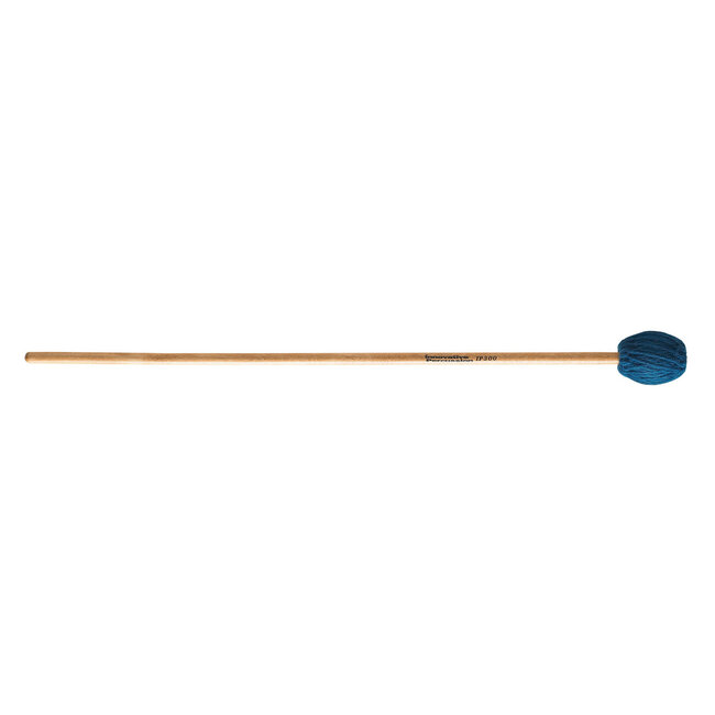 Innovative Percussion - IP300 - Medium Hard Marimba Mallets - Teal Yarn - Birch