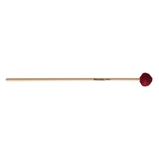 Innovative Percussion - RS251 - Medium Vibraphone / Marimba Mallets - Wine Cord - Rattan