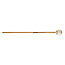 Innovative Percussion - IP3102 - Medium Extra Soft Marimba Mallets - Off-White Yarn - Rattan