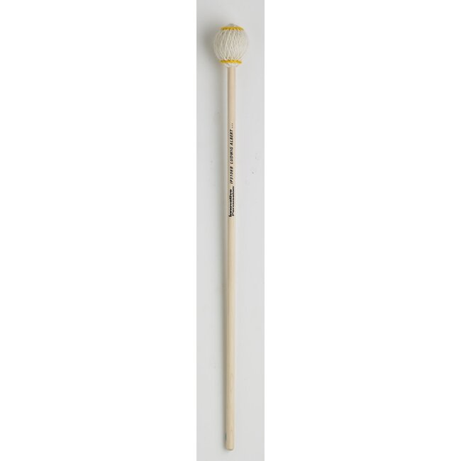 Innovative Percussion - IP3108B - Extra Hard Marimba Mallets - Off-White Yarn - Birch