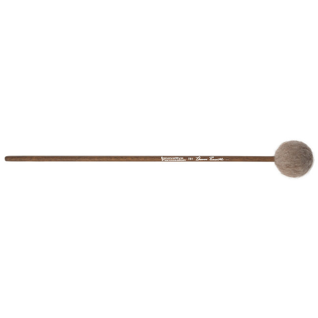 Innovative Percussion - TB1 - Soft Marimba Mallets - Mocha Yarn - Walnut Stained Birch