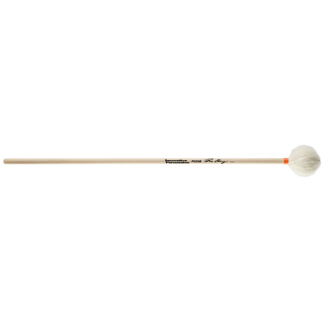 Innovative Percussion - PIUS4B - Medium Hard Marimba Mallets - White Yarn - Birch