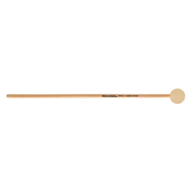 Innovative Percussion - IP901 - Soft Xylophone / Glockenspiel Mallets - 1-1/4" Tan - Rattan