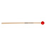 Innovative Percussion - IP902 - Medium Soft Xylophone / Glockenspiel Mallets - 1-1/8" Red - Rattan