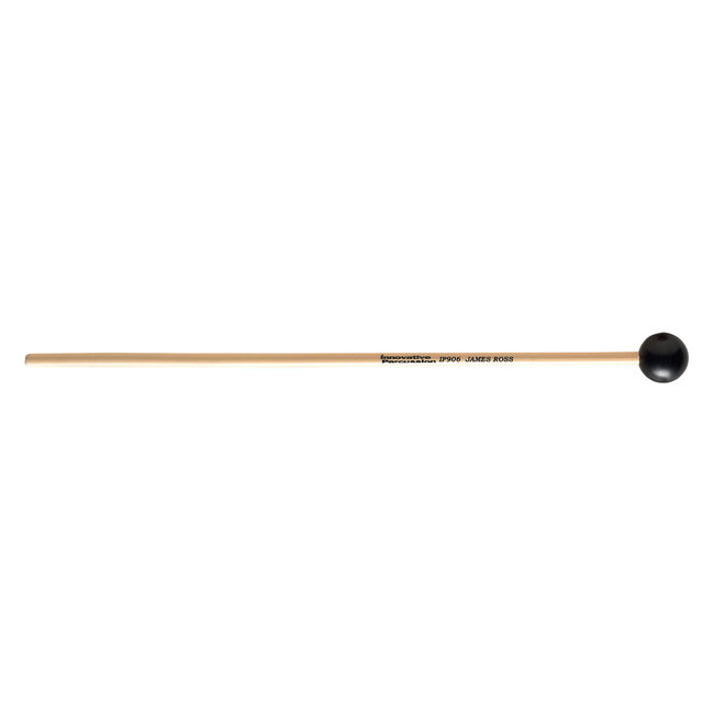 Innovative Percussion - IP906 - Brilliant Xylophone / Glockenspiel Mallets - 1-1/8" Black - Rattan